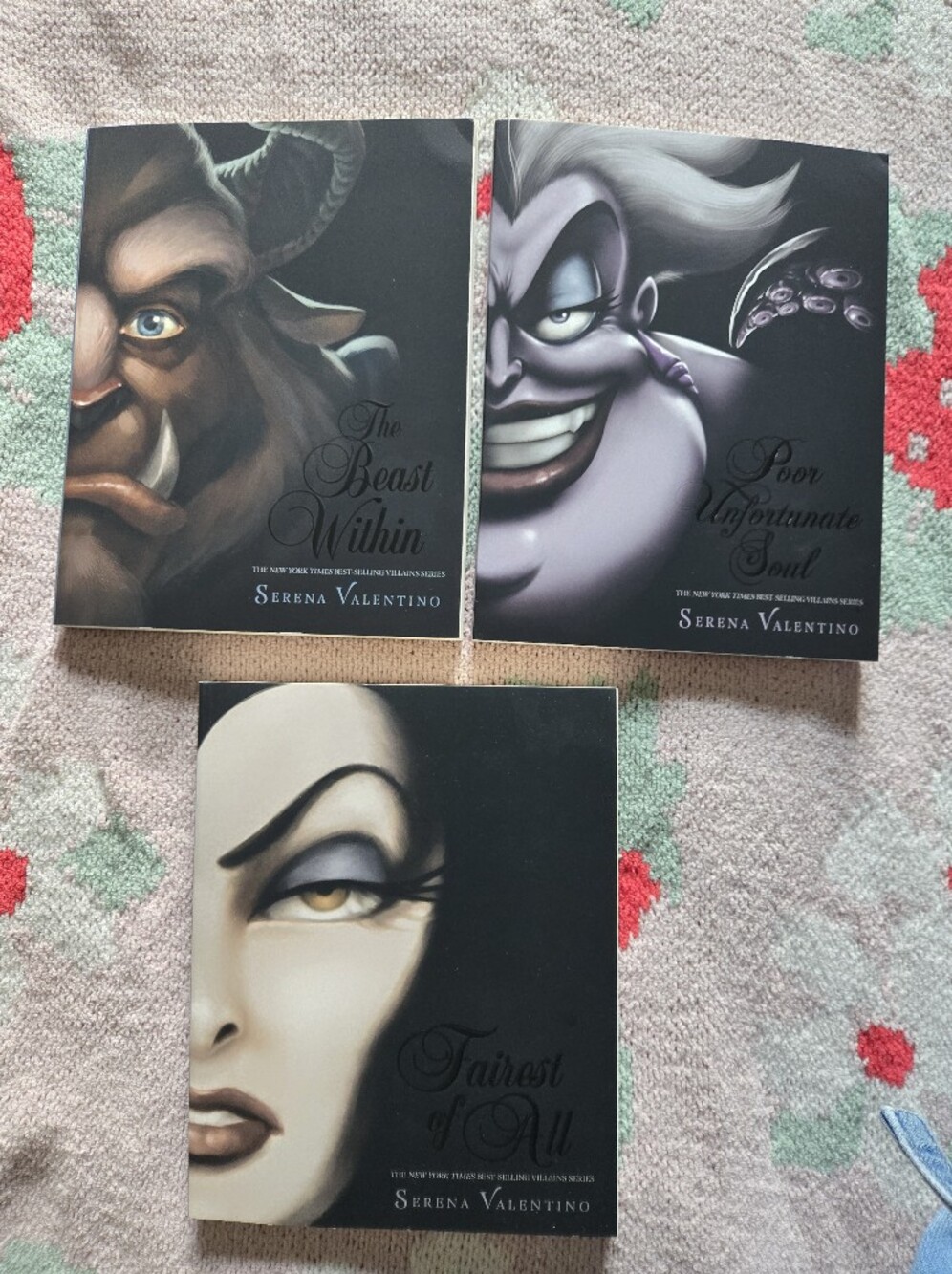 Villains Paperback Set, The Beast Within, Poor Unfortunate Soul, Fairest Of All
